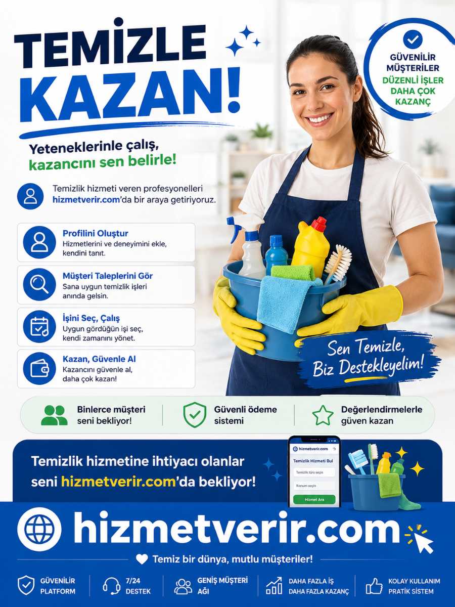 Temizlik Hizmeti Ver